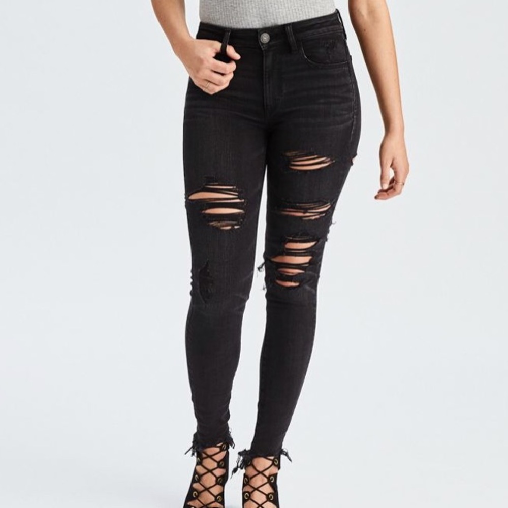 AEO HIGH RISE JEGGINGS